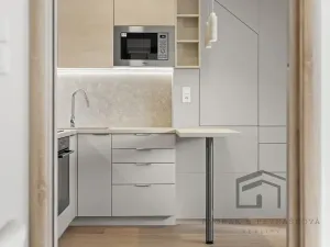 Pronájem bytu 2+kk, Praha - Nusle, U křížku, 36 m2