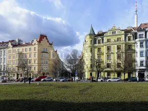 Pronájem bytu 2+kk, Praha - Vinohrady, náměstí Jiřího z Poděbrad, 54 m2