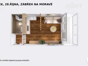 Prodej bytu 1+kk, Zábřeh, 28. října, 19 m2