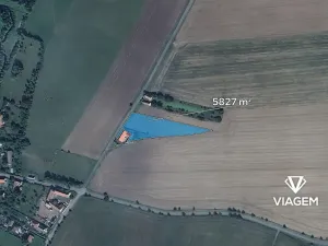 Prodej podílu zahrady, Rosice, 1456 m2