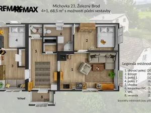 Prodej rodinného domu, Koberovy, 159 m2