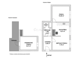 Prodej chaty, Janová, 74 m2