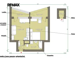 Pronájem bytu 1+1, Plzeň, Vejprnická, 36 m2