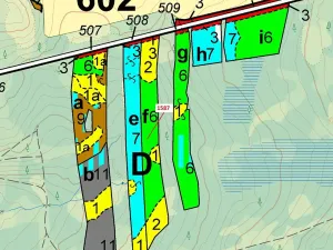 Dražba lesa, Nová Bystřice, 11125 m2