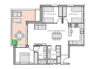 Prodej bytu 4+kk, Guardamar del Segura, Alicante, Španělsko, 101 m2