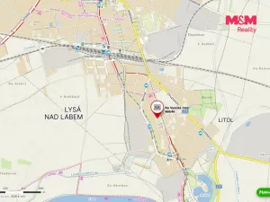 Pronájem bytu 2+kk, Lysá nad Labem - Litol, Na Vysoké mezi, 42 m2