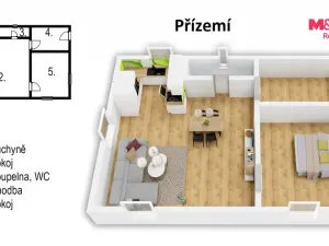 Prodej rodinného domu, Rychnov nad Kněžnou, Svobody, 140 m2