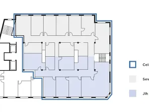 Pronájem kanceláře, Praha - Holešovice, U Uranie, 500 m2