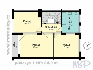 Prodej rodinného domu, Jihlava, Stamicova, 175 m2
