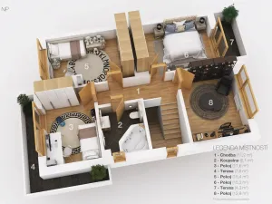 Prodej rodinného domu, Praha - Pitkovice, Lošáková, 162 m2