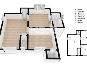 Pronájem bytu 2+1, Petrovice u Karviné - Dolní Marklovice, 86 m2