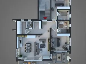 Prodej bytu 3+kk, Barbat na Rabu, Chorvatsko, 107 m2