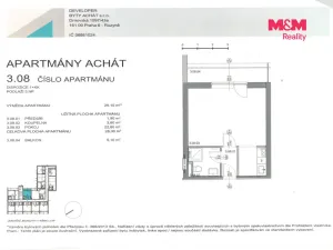 Prodej bytu 1+kk, Janov nad Nisou, 29 m2