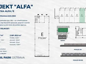 Pronájem skladu, Ostrava, Kotalova, 5031 m2