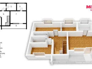 Prodej rodinného domu, Chvaletice, Budovatelů, 180 m2
