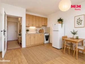 Pronájem bytu 1+1, Zlín, 2. května, 34 m2
