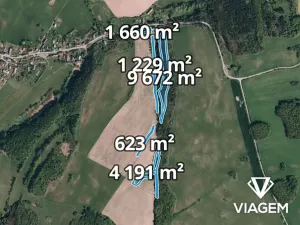 Prodej podílu lesa, Liptaň, 3475 m2