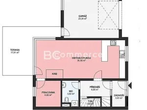 Pronájem rodinného domu, Kuřim, Rozdělovací, 160 m2