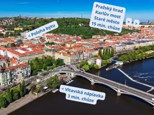 Prodej bytu 2+kk, Praha - Smíchov, Štefánikova, 49 m2