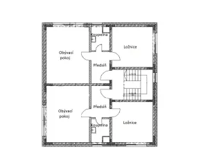 Pronájem bytu 2+kk, Liberec, Norská, 50 m2
