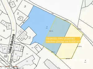 Prodej pozemku, Velká Bukovina, 3400 m2