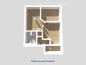 Prodej bytu 2+kk, Ostrava, Parcelní, 62 m2