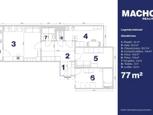 Prodej bytu 3+1, Praha - Modřany, Pirinská, 73 m2