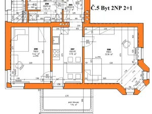 Pronájem bytu 2+1, Hradec Králové, V Lipkách, 56 m2