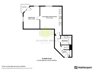 Pronájem bytu 2+kk, Olomouc, Topolová, 57 m2