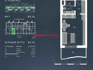 Prodej bytu 1+kk, Olomouc, Okružní, 30 m2
