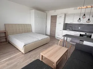 Pronájem bytu 1+kk, Praha - Horní Měcholupy, Hornoměcholupská, 40 m2