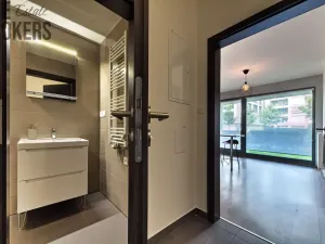 Pronájem bytu 1+kk, Praha - Karlín, U Mlýnského kanálu, 37 m2