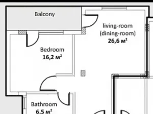 Prodej bytu 2+kk, Bjala, Bulharsko, 56 m2