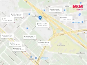 Prodej bytu 1+kk, Praha - Michle, Hanusova, 33 m2
