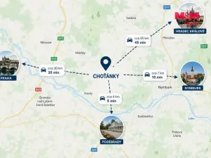Prodej rodinného domu, Choťánky, 130 m2