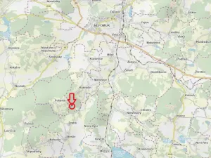 Prodej podílu lesa, Kramolín, 1401 m2