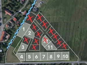 Prodej pozemku pro bydlení, Ráby, 1168 m2