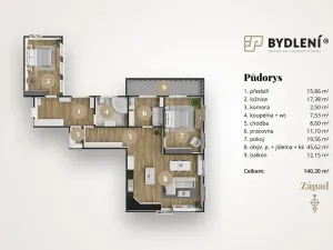 Prodej bytu 4+kk, Ústí nad Labem, Karla IV., 140 m2