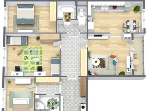 Prodej bytu 4+1, Česká Lípa, Hradecká, 98 m2