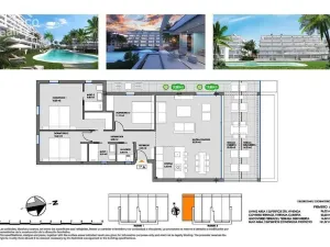 Prodej bytu 4+kk, Cartagena, Murcia, Španělsko, 151 m2