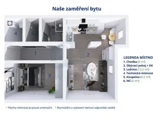 Pronájem bytu 2+kk, Havlíčkova Borová, Drahotín, 56 m2