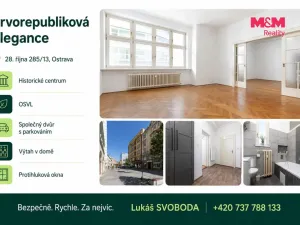 Prodej bytu 3+kk, Ostrava - Moravská Ostrava, 28. října, 83 m2
