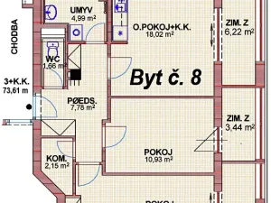 Pronájem bytu 3+kk, Plzeň, Studentská, 75 m2