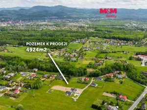Prodej pozemku pro bydlení, Třinec - Nebory, 4924 m2