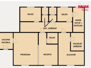 Pronájem obchodního prostoru, Bohumín - Starý Bohumín, Čs. armády, 349 m2