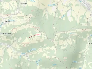 Dražba pozemku, Valašská Bystřice, 22 m2
