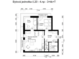 Prodej bytu 3+kk, Lanškroun, Vančurova, 68 m2