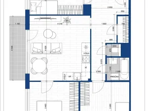 Prodej bytu 4+kk, Brno, Švermova, 78 m2
