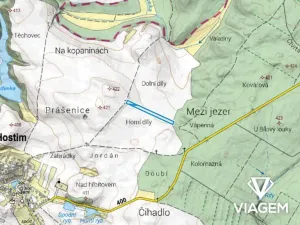 Prodej podílu pole, Hostim, 1388 m2
