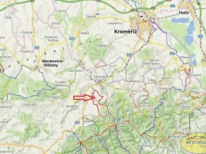 Prodej zahrady, Zdounky, 1018 m2